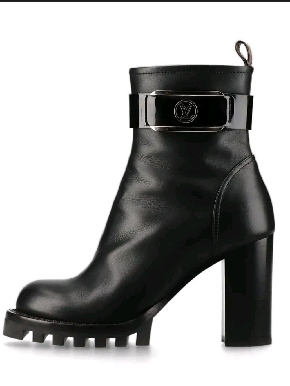 Louis Vuitton Star Line Leather Ankle Boots Women's 8 With Box
